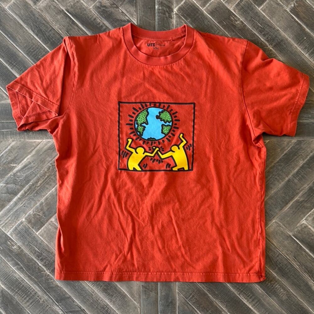 Keith Haring x Uniqlo UT Red Graphic T-Shirt – XL